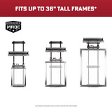 Baselayr Wall Mounted Screen Coating Rack | Screenprinting.com
