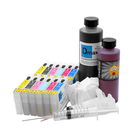 Blackmax Epson 1400/1430 Refillable Master Ink Kit | Screenprinting.com