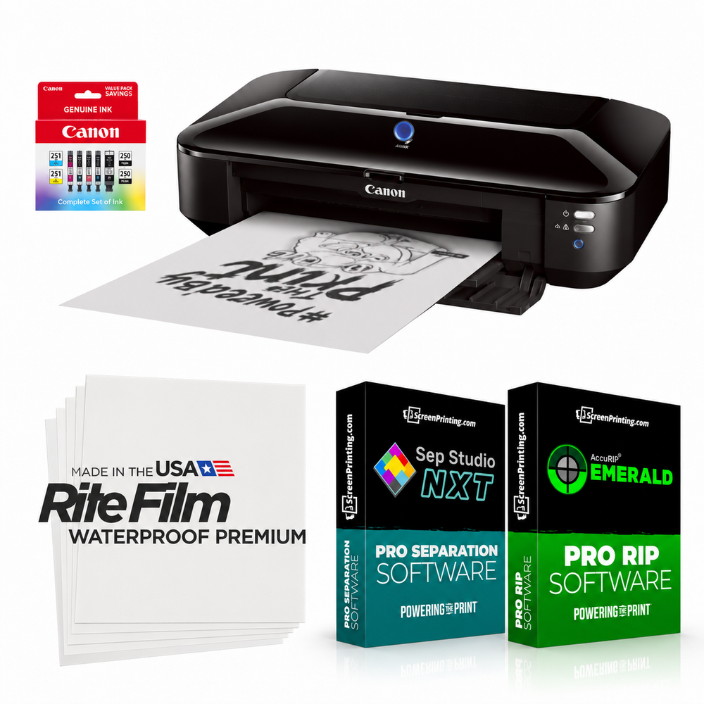 Canon Pixma ix6820 Film Output Printer Package w/ Separation
