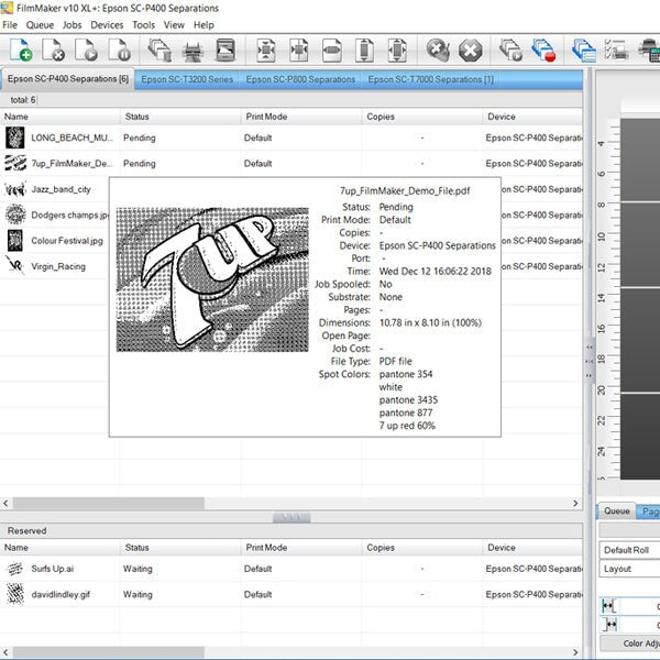 Canon Printer Rip FilmMaker V11 RIP Software DTP+ – ScreenPrinting.com