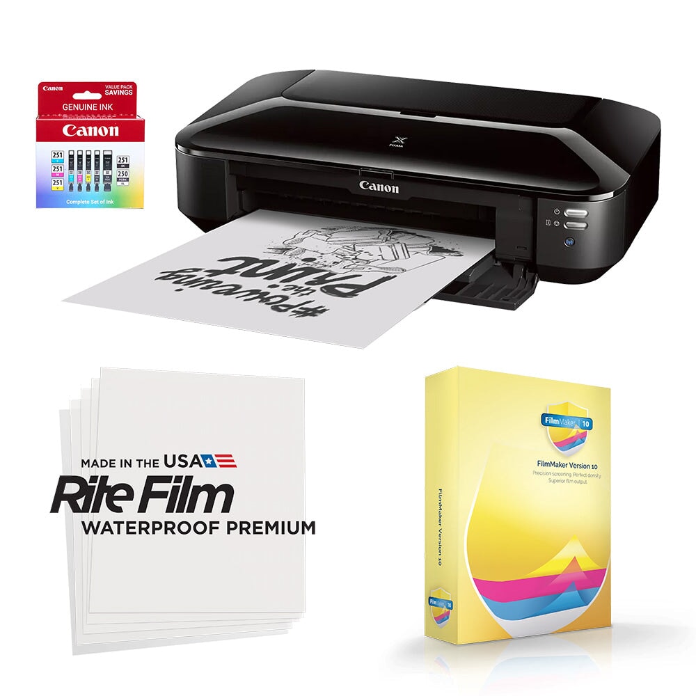 Canon Pixma ix6820 Film Output Printer Package w/ FilmMaker v10 DTP+ S ...