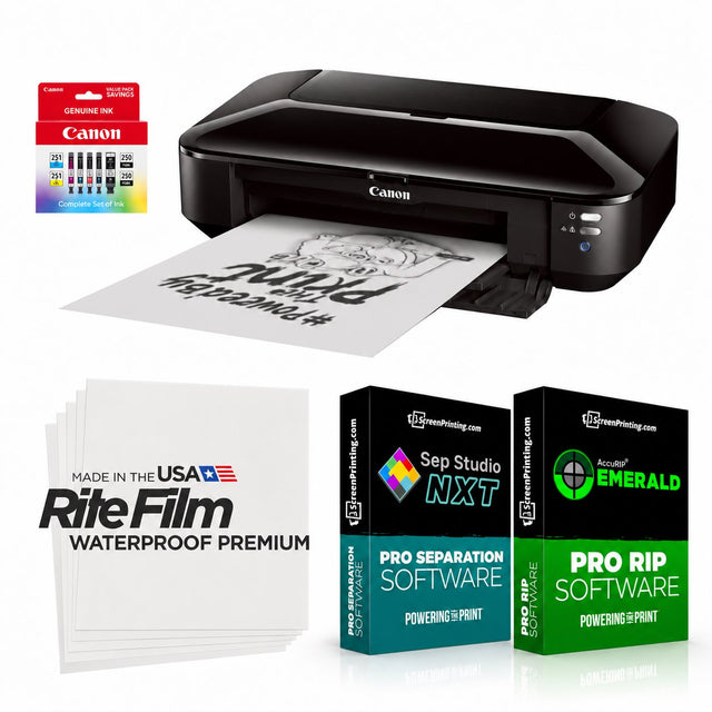 Canon Pixma ix6820 Film Output Printer Package w/ Separation Studio and AccuRIP Software (13x19) | Screenprinting.com