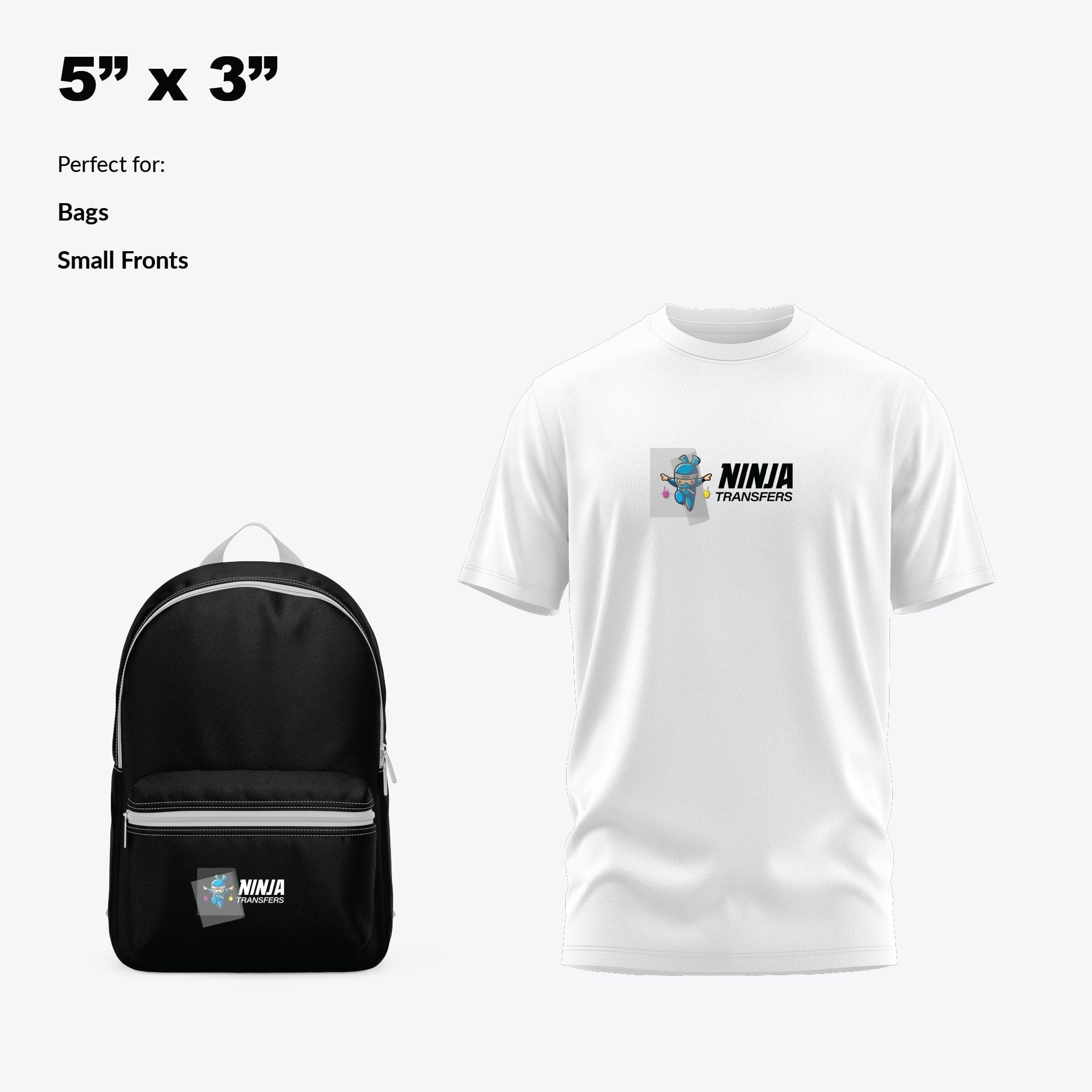 Ninja Transfers DTF Transfers By Size | ScreenPrinting.com