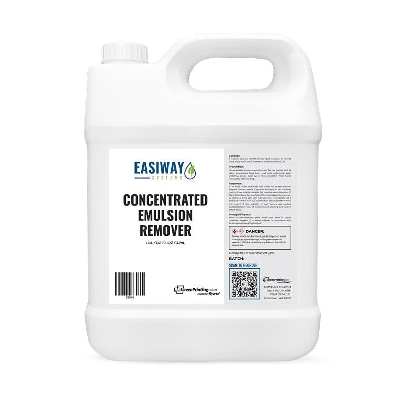 Easiway Concentrated Emulsion Remover | ScreenPrinting.com