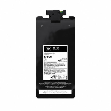 Epson UltraChrome DF Ink for SureColor G6070 & G9070 DTF Printers - 1.6L Black | Screenprinting.com