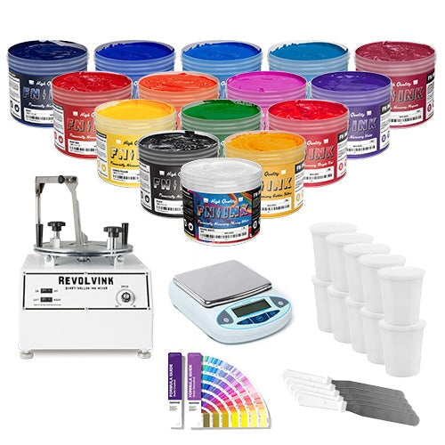 FN-INK™ Mixing System Premium Ink Kit with RevolvInk Mixer ...