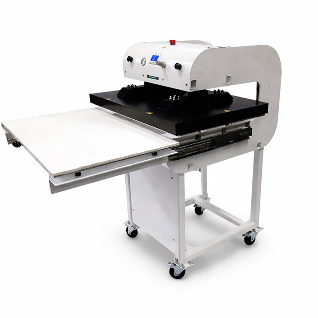 George Knight DK32AP Automatic Digital Heat Transfer Press - 26x32in | Screenprinting.com