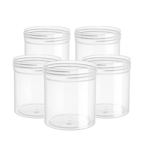 Ink Mixing Containers with Screw-on Lid - 5 Pack Pint (20oz) | Screenprinting.com