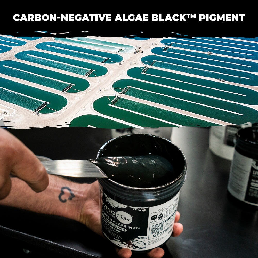 Living Ink Vintage Black Screen Algae Ink | ScreenPrinting.com