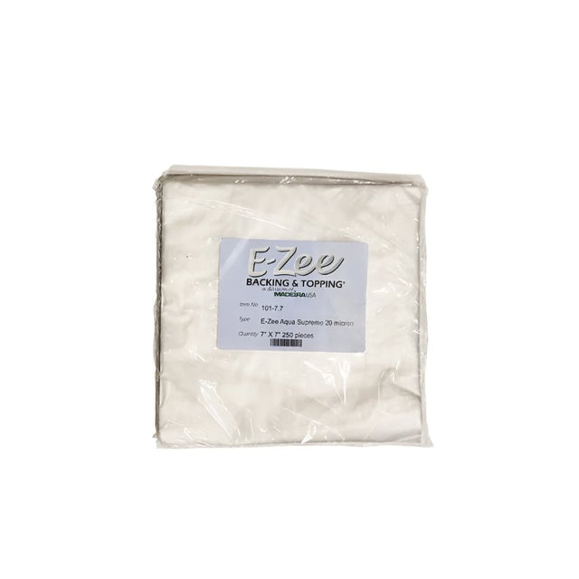 Madeira E-Zee Aqua® Supreme Topping 20 Micron - 7x7in | Screenprinting.com
