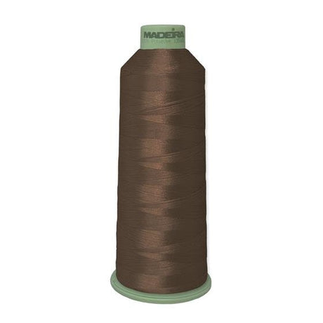 Madeira Polyneon #40 Grizzly Brown Embroidery Thread - 5,500yd | Screenprinting.com