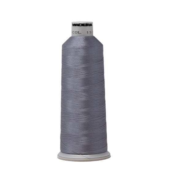 Madeira Polyneon #40 Polished Pewter Embroidery Thread - 5,500yd | Screenprinting.com