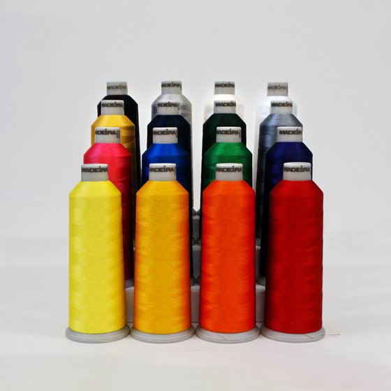 Madeira Thread Collection Madeira Polyneon #40 Thread Collection - 5,500yd – ScreenPrinting.com