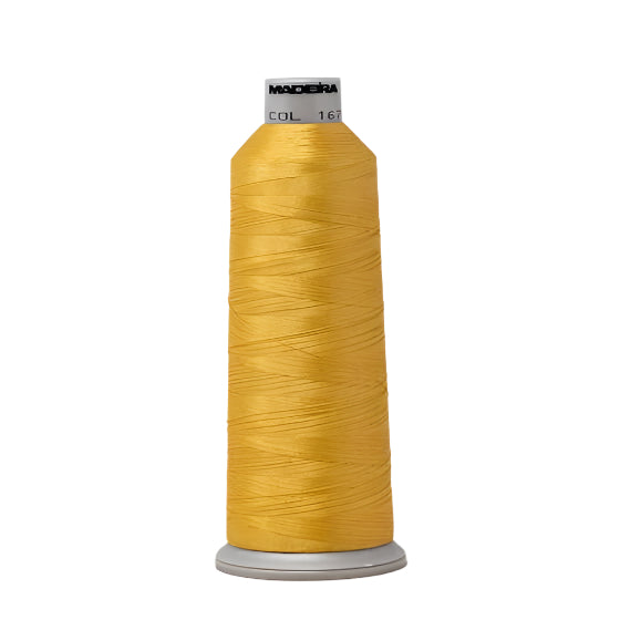 Madeira Polyneon #40 Vegas Gold Embroidery Thread - 5,500yd | Screenprinting.com