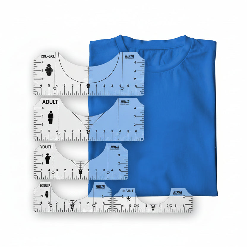Ninja Transfers DTF Alignment Ruler Set – ScreenPrinting.com