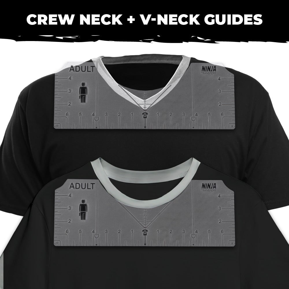 Ninja Transfers DTF Alignment Ruler Set | Screenprinting.com