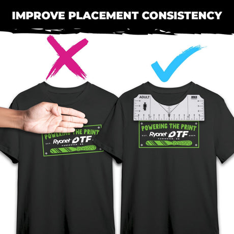 Ninja Transfers DTF Alignment Ruler Set | Screenprinting.com