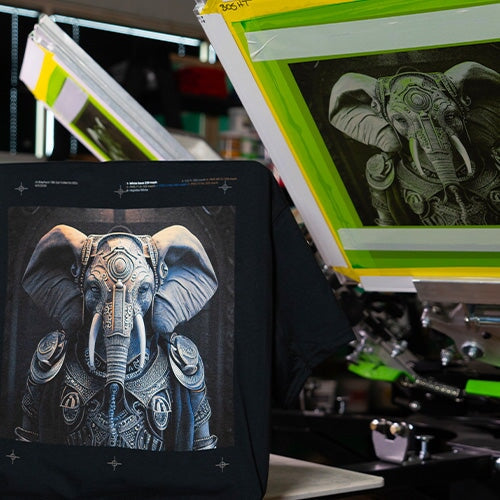 Separation Screenprint Example Photoshop for Screen Printing: Advanced Color Separations ...