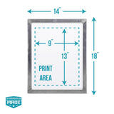Pigskins & Pigtails 14x18in Aluminum Screen Printing Frame | Screenprinting.com