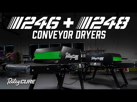 RileyCure 248 Conveyor Dryer 8ft x 24