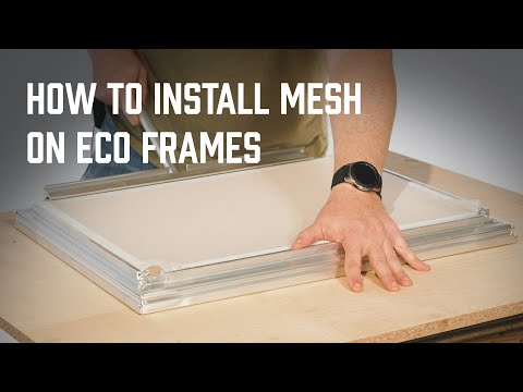 Eco HD Frame with 4 Locking Strips - 25x36in | ScreenPrinting.com