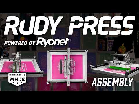 The Rudy Press Squeegee/Flood Bar Attachment - 20x24in