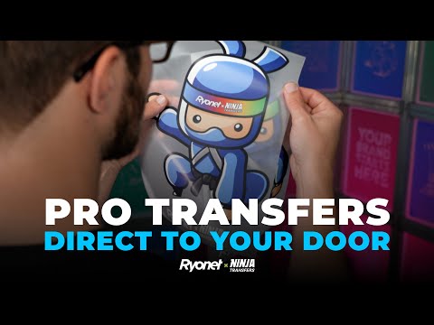Ninja Transfers DTF Transfers By Size | ScreenPrinting.com