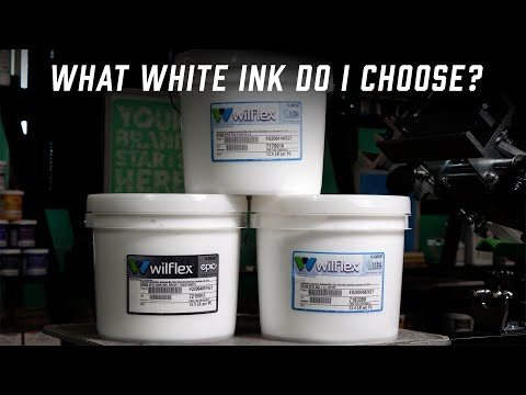 Wilflex Amazing Bright Tiger White Plastisol Ink | ScreenPrinting.com