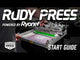 The Rudy Press Squeegee/Flood Bar Attachment - 20x24in