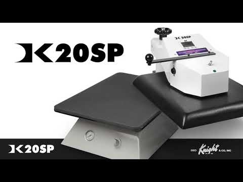 George Knight DK25SP Automatic Jumbo Swinger Digital Heat Transfer Press - 20x25in