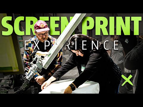 Screen Print Experience Class INTERMEDIATE Vancouver, WA - Ryonet HQ