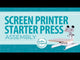 Pigskins & Pigtails Screen Printer Starter Press