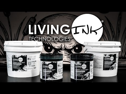 Living Ink Modern Black Screen Algae Ink