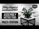 Riley Hopkins 250+ 4 Color 2 Station Screen Printing Press with XYZ Micro Registration