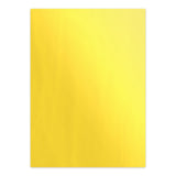 PrintGRIP Yellow adhesive sheet with backing fully peeled away