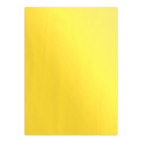 PrintGRIP Yellow adhesive sheet with backing fully peeled away