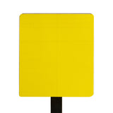 Top-down view of PrintGRIP Yellow adhesive sheet on a manual screen printing platen