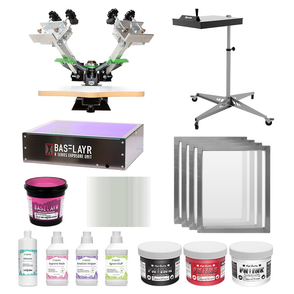 Riley Hopkins 150 Complete Screen Printing Kit | ScreenPrinting.com