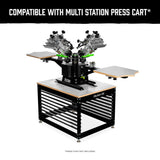 Riley Hopkins 250+ 4 Color 2 Station Screen Printing Press with XYZ Micro Registration | Screenprinting.com