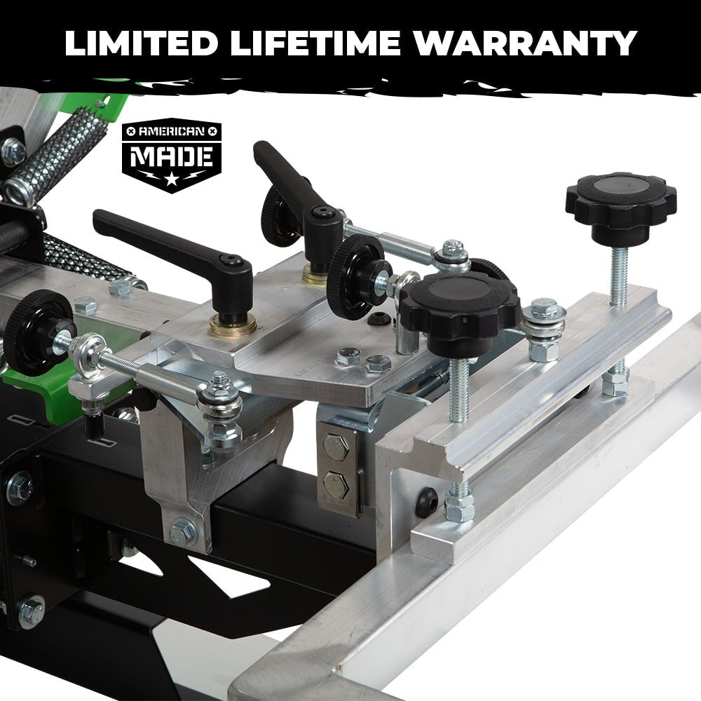 Riley Hopkins 250 4 Color 4 Station Screen Printing Press with XY