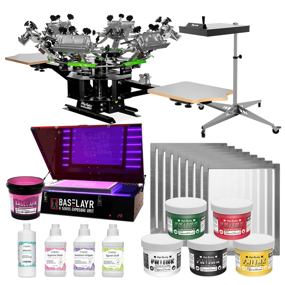Riley Hopkins 250+ Complete Screen Printing Kit | Screenprinting.com