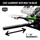 Riley Hopkins 360 8 Color 6 Station Press with XYZ Micro Registration | Screenprinting.com