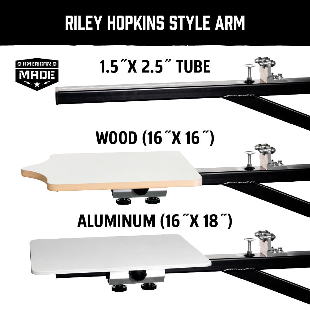 Riley Hopkins 360 8 Color 6 Station Press with XYZ Micro