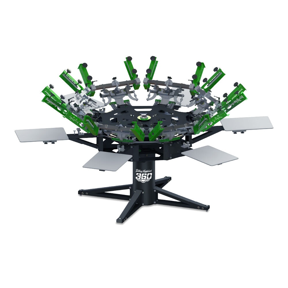 Riley Hopkins 360 8 Color 6 Station Press with XYZ Micro