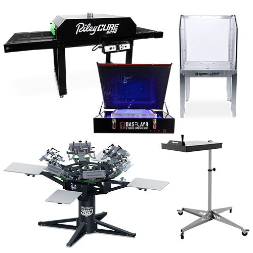 Riley Hopkins 360 Equipment Only Screen Printing Shop Kit | Screenprinting.com