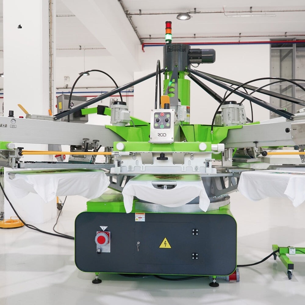 Automatic Screen Printing Machine ROQ OVAL Automatic Screen Printing