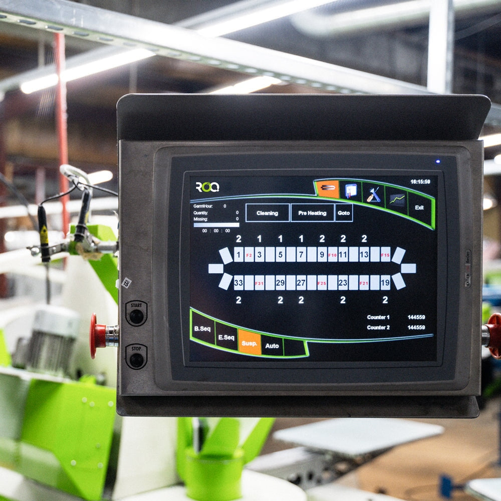 ROQ OVAL Automatic Screen Printing Press | by ScreenPrinting.com