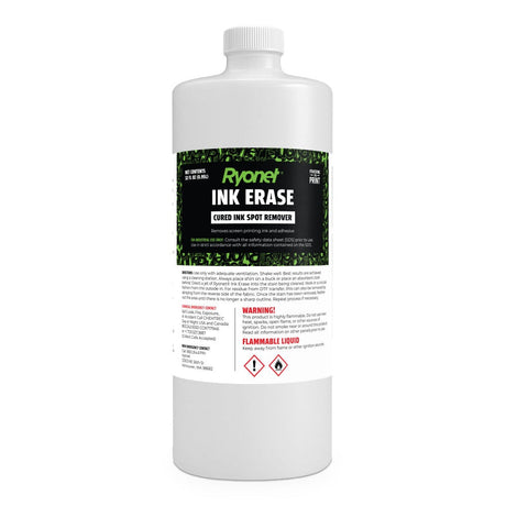 Ryonet Ink Erase Cured Ink Spot Remover | Screenprinting.com