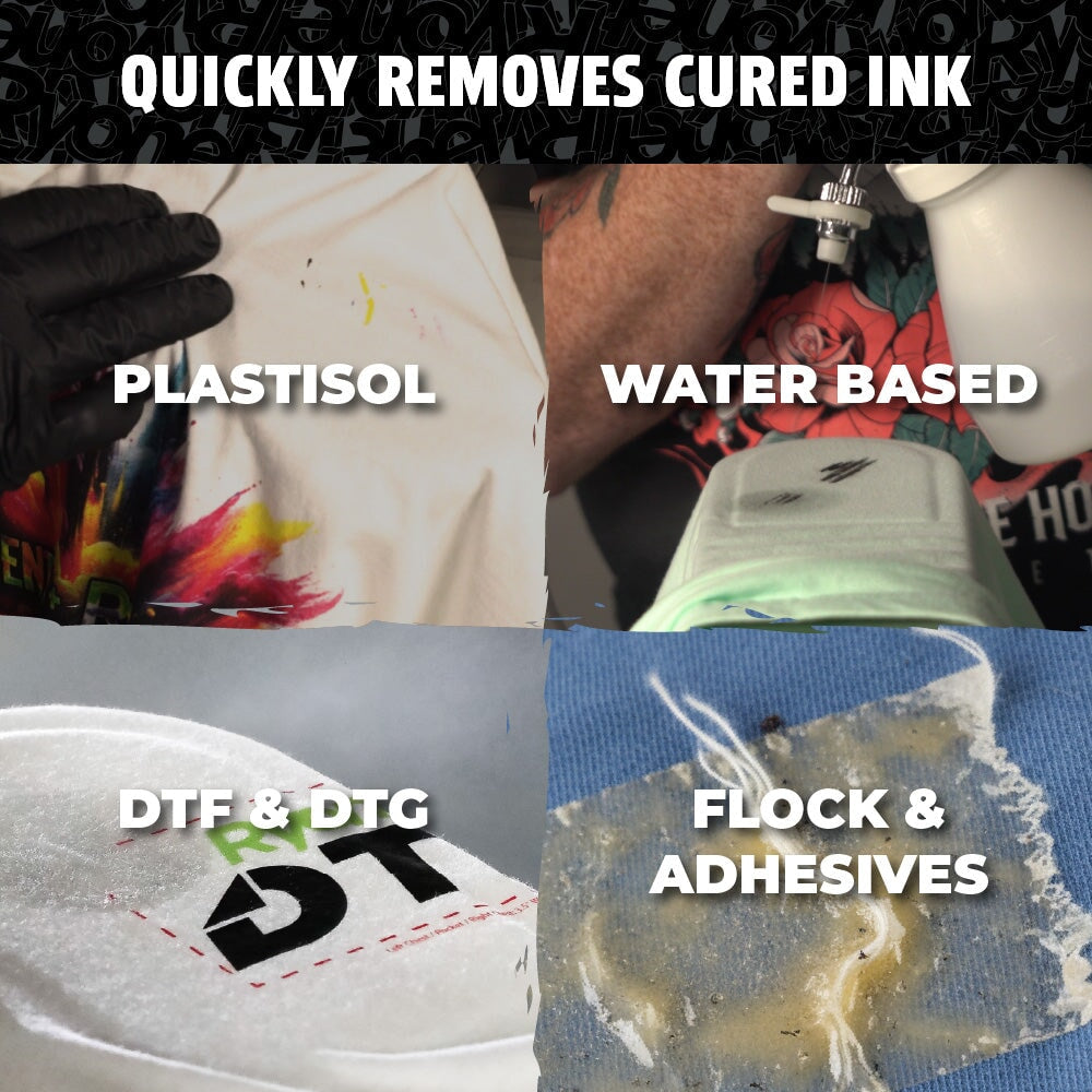 Ryonet Ink Erase Cured Ink Spot Remover | Screenprinting.com