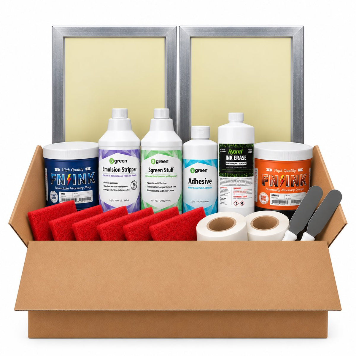 Screen Printing Kit Booster Bundle | Screenprinting.com